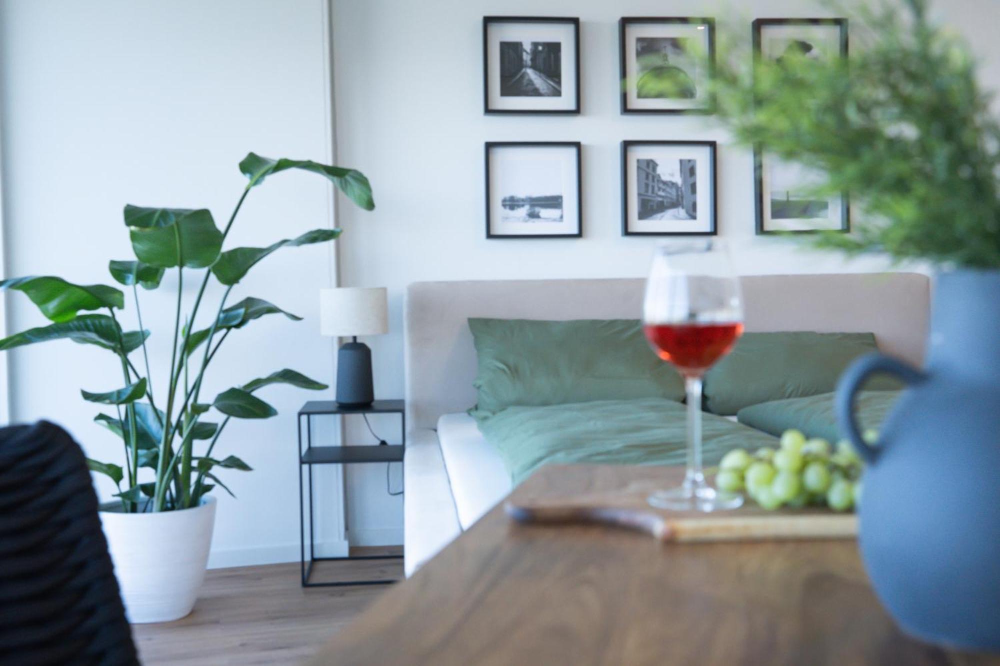 Helles Apartment Mit Tollem Blick Ueber Augsburg Exterior foto